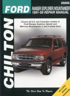 [预订]Ford Ranger, Explorer & Mountaineer, 1991-99 9780801991318