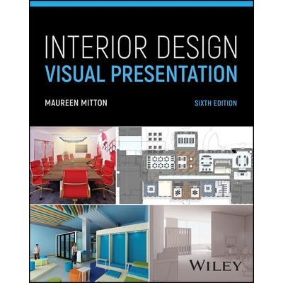 预订 Interior Design Visual Presentation 6th Edition 室内设计视觉呈现,第6版: 9781394173563