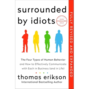 现货 沟通的困境 2025新版 新增内容 被白痴包围 Thomas Erikson 英文原版 Surrounded by Idiots Revised & Expanded Edition