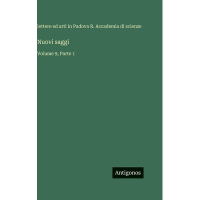 预订 Nuovi saggi: Volume 9, Parte 1: 9783386647885
