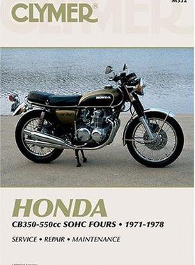[预订]Hon 350-550cc Fours 72-78 9780892876532