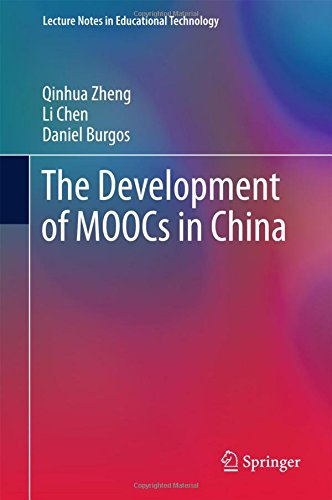 【预订】The Development of MOOCs in China-封面