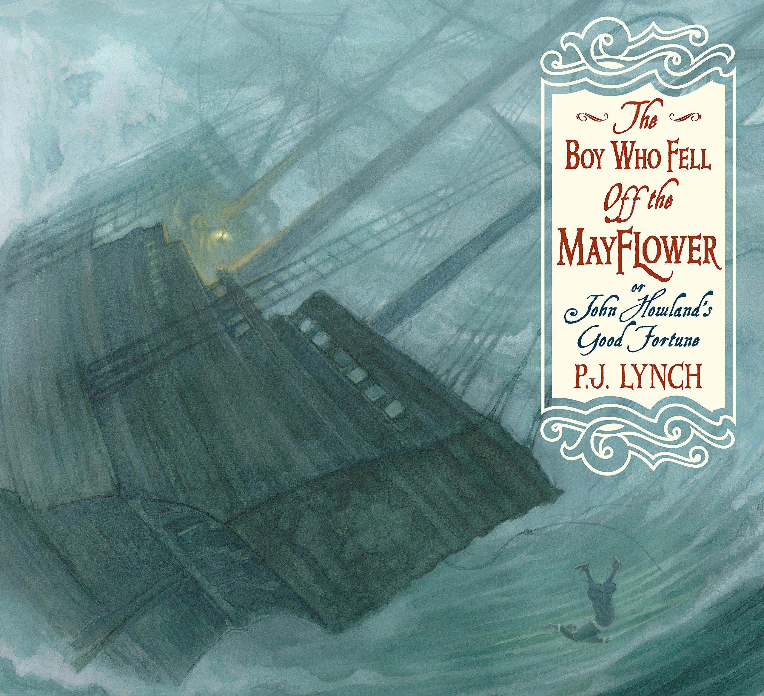 【预售】the boy who fell off the mayflower, .