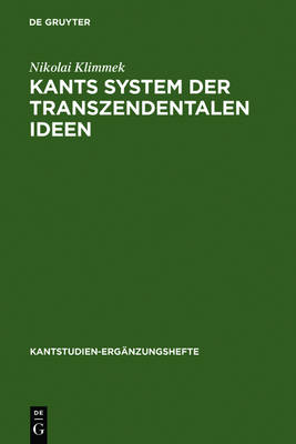 预订 Kants System der transzendentalen Ideen