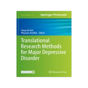 [预订]Translational Research Methods for Major Depressive Disorder