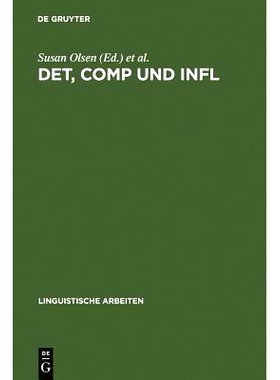 预订 DET, COMP und INFL: zur Syntax funktionaler Kategorien und grammatischer Funktionen: 9783484302631