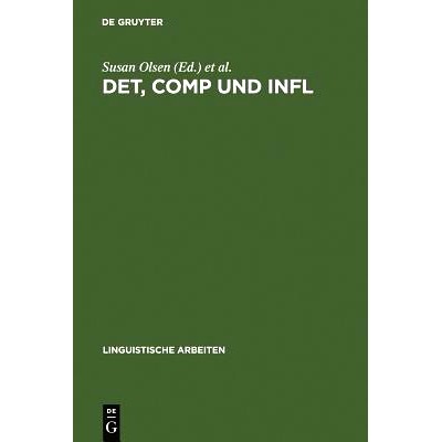 预订 DET, COMP und INFL: zur Syntax funktionaler Kategorien und grammatischer Funktionen: 9783484302631