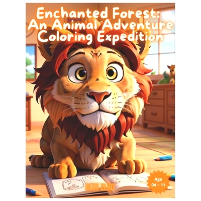 预订 Enchanted Forest: An Animal Adventure Coloring Expedition: 9798325830839