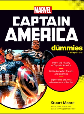 现货 Captain America for Dummies Ca 达人迷: 9781394299447