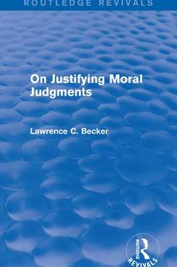 [预订]On Justifying Moral Judgements (Routledge Revivals) 9781138016750