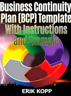 预订 Business Continuity Plan (Bcp) Template with Instructions and Example: 9781466328792