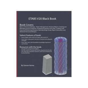 [预订]ETABS V20 Black Book 9781774590812