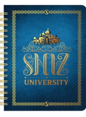 现货 魔法坏女巫 12个月手账本笔记本 官方进口周边 英文原版 Wicked Shiz University 12-Month Undated Planner