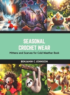 预订 Seasonal Crochet Wear: Mittens and Scarves for Cold Weather Book: 9798874350352