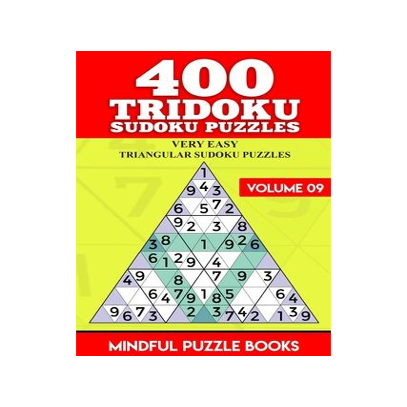 [预订]400 Tridoku Sudoku Puzzles: Very Easy Triangular Sudoku Puzzles 9781726455954