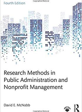 【预售】Research Methods in Public Administration and Nonprofit Management