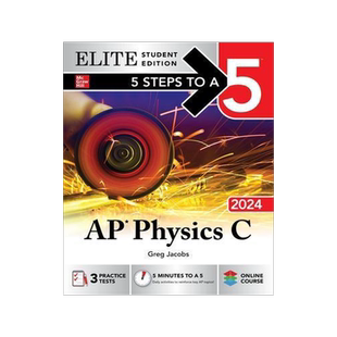 [预订]5 Steps to a 5: AP Physics C 2024 Elite Student Edition 9781265349189