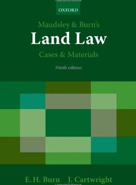 【预订】Maudsley & Burn’s Land Law Cases and Materials