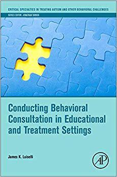 【预售】Behavioral Consultation in Educational and Treatment Settings