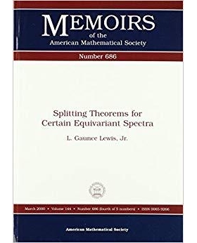 预订 Splitting Theorems for Certain Equivariant Spectra: 9780821820469