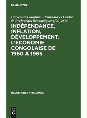 预订 Indépendance, inflation, développement. L’économie congolaise de 1960 à 1965: 9783111189840