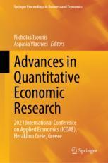 【预订】Advances in Quantitative Economic Research 9783030981785