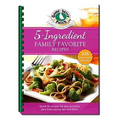 预订 5 Ingredient Family Favorite Recipes 5种家庭*喜爱的食谱: 9781620935811