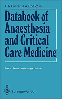 【预订】Databook of Anaesthesia and Critical Care Medicine
