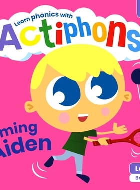 预订 Actiphons Level 2 Book 14 Aiming Aiden: Learn Phonics and Get Active with Actiphons!: 9780241390566