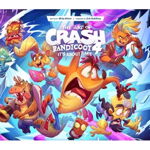 预订 Art of Crash Bandicoot 4: It’s About Time Crash Bandicoot 4的艺术:时间到了: 9781950366231