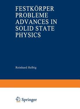 【预订】Advances in Solid State Physics / Festkörperprobleme