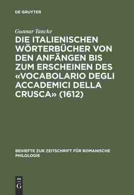 【预订】Die italienischen Wörterbücher von den Anfängen bis zum Erscheine 9783484521988