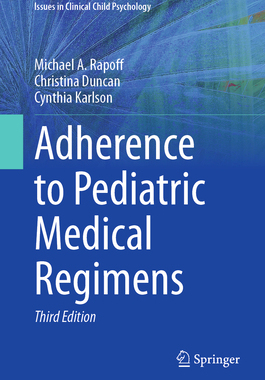 [预订]Adherence to Pediatric Medical Regimens