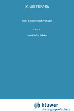 预订 Mass Terms: Some Philosophical Problems