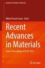 Icste 9789819938438 Advances Select Proceedings Materials Recent 2023 预订