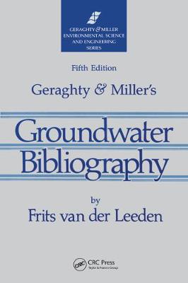 【预订】Geraghty & Miller’s Groundwater Bibliography, Fifth Edition