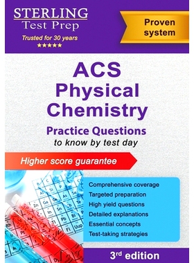 预订 ACS Physical Chemistry: Practice Questions for ACS Examination in Physical Chemistry: 9798885573269