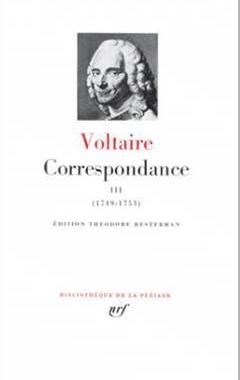 [预订]Correspondance, Vol. 3. Janvier 1749-décembre 1753 9782070108077