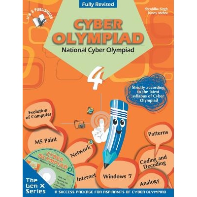 预订 National Cyber Olympiad - Class 4 (With OMR Sheets): 9789357940627