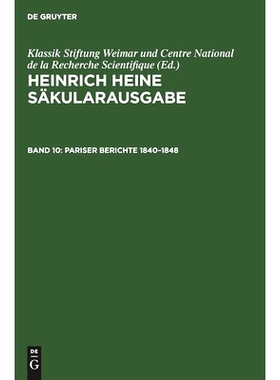 预订 Pariser Berichte 1840–1848: 9783112479773