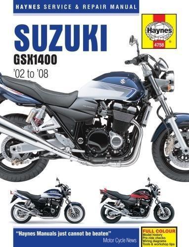 [预订]Suzuki GSX1400 (02 - 08) Haynes Repair Manual 9781785214066 书籍/杂志/报纸 科普读物/自然科学/技术类原版书 原图主图