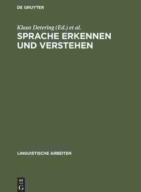 【预订】Sprache erkennen und verstehen 9783484301191