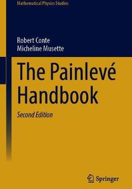 【预订】The Painlevé Handbook