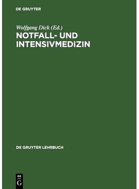 预订 Notfall- und Intensivmedizin: 9783110153460