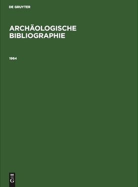 预订 1964: Beilage zum Jahrbuch des Deutschen Archäologischen Instituts Band 80 (1965): 9783112416815