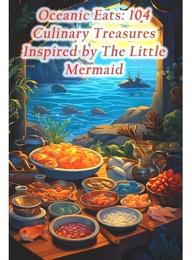 预订 Oceanic Eats: 104 Culinary Treasures Inspired by The Little Mermaid: 9798874423780