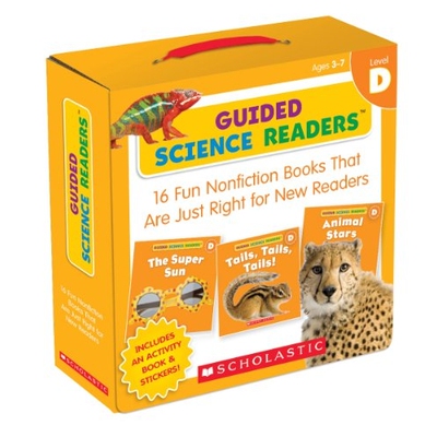 预订 Guided Science Readers: Level D (Parent Pack) 16 Fun Nonfiction Books That Are Just Right for New Readers 指导科学