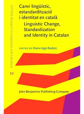 预订 Canvi lingüístic, estandardització i identitat en català / Linguistic Change, Standardization and Identity in C