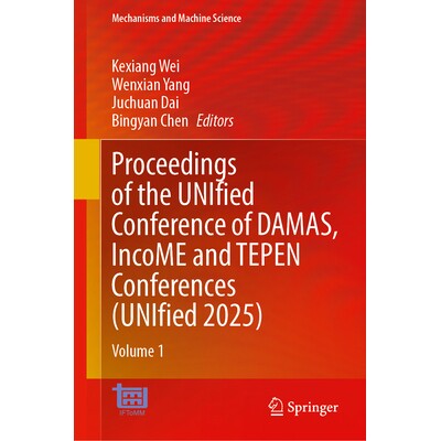 预订 Proceedings of the UNIfied Conference of DAMAS, IncoME and TEPEN Conferences (UNIfied 2025): Volume 1 DAMAS、IncoME