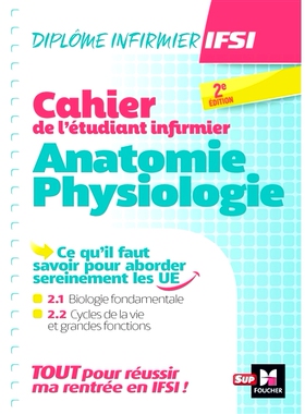 预订 Cahier de l’étudiant infirmier - Anatomie - Physiologie - DEI - Révision 护理学生笔记本 - 解剖学 - 生理学 - DEI